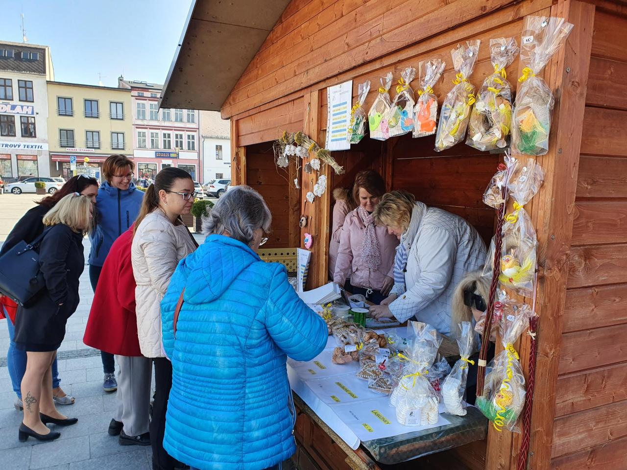 Prezentace a prodej velikononch cukrskch vrobk