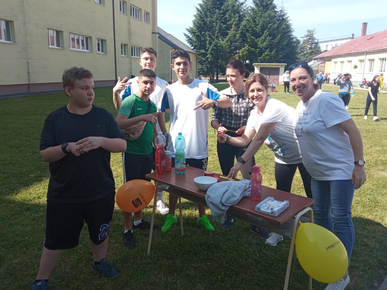 Sportovn den editele koly v Kysuckm Novm Mest